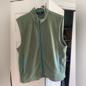 -Orvis trout bum fleece waffle men’s vest - size large